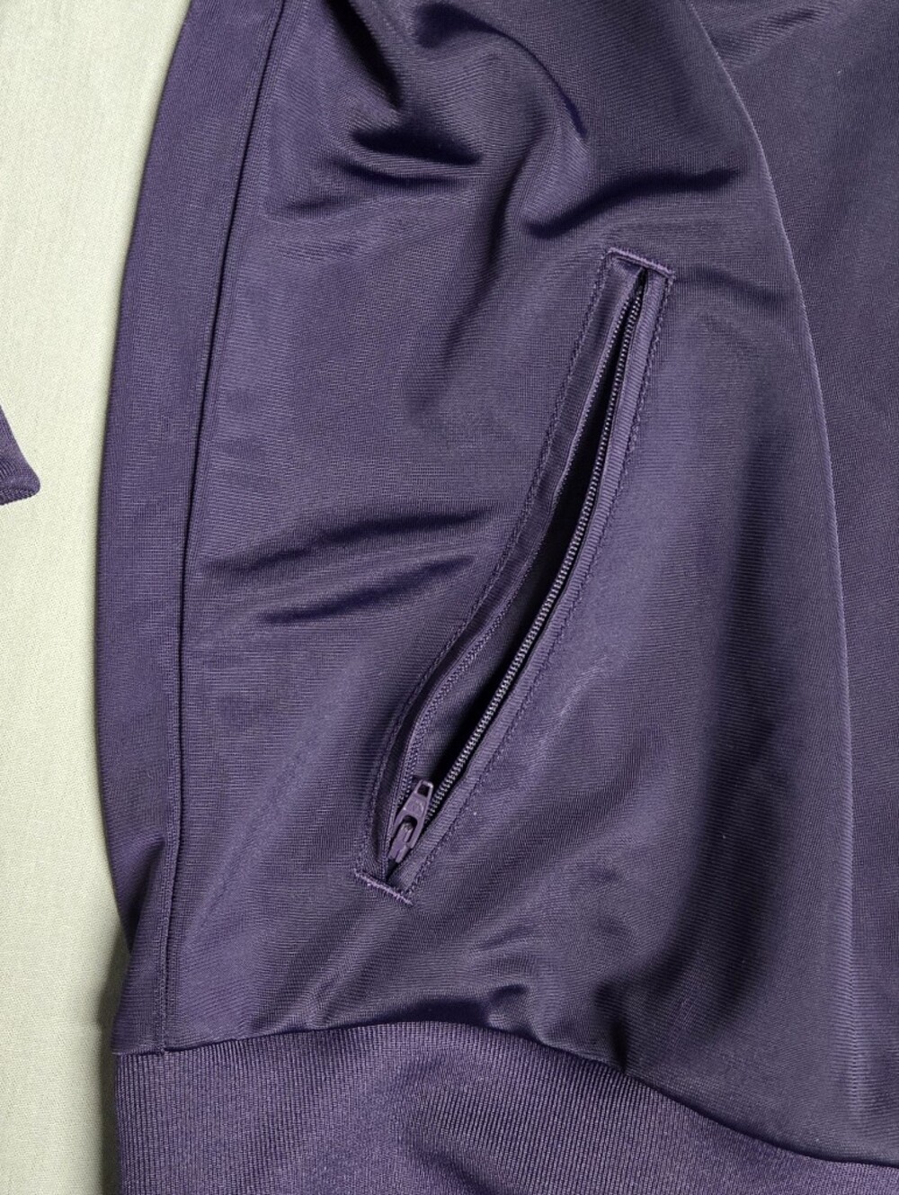 Adidas Adicolor Classic Firebird Track Top W's Size M Purple Black - Picture 3 of 8